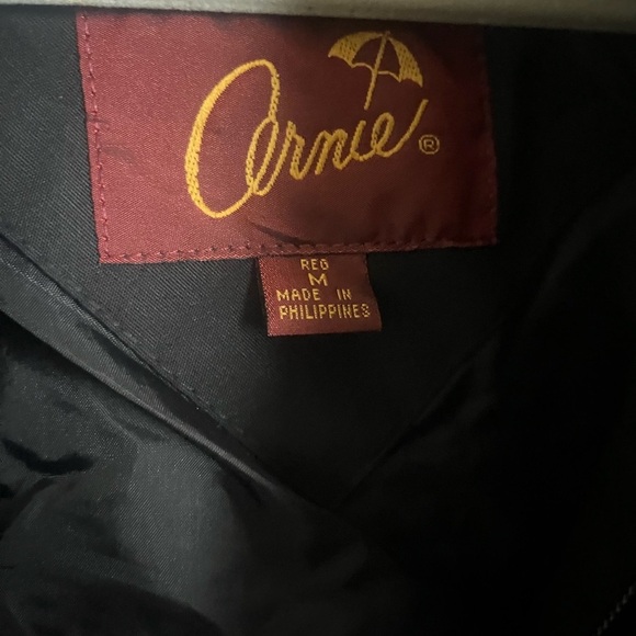 Vintage rock & roll sequin bomber jacket guitar piano lightning patchwork sz Med - Picture 3 of 3